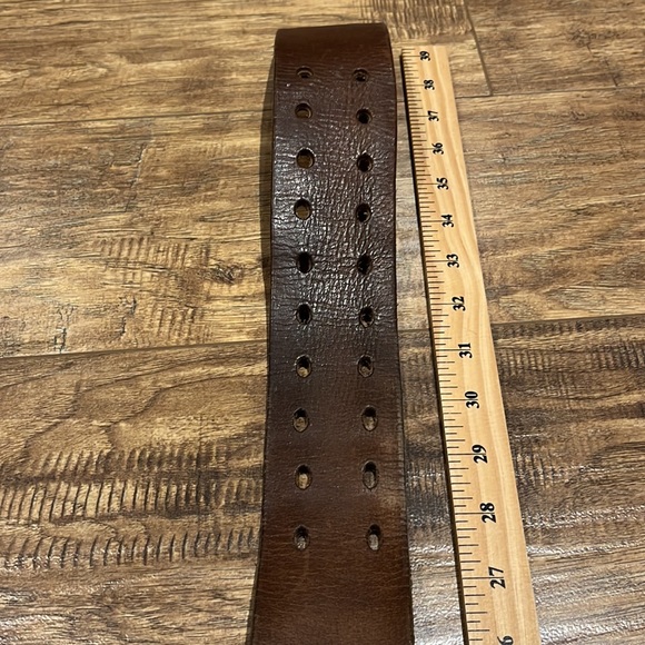 Clifford Lenox THE ORIGINAL // LEATHER LIFTING BELT // BROWN - Picture 6 of 13